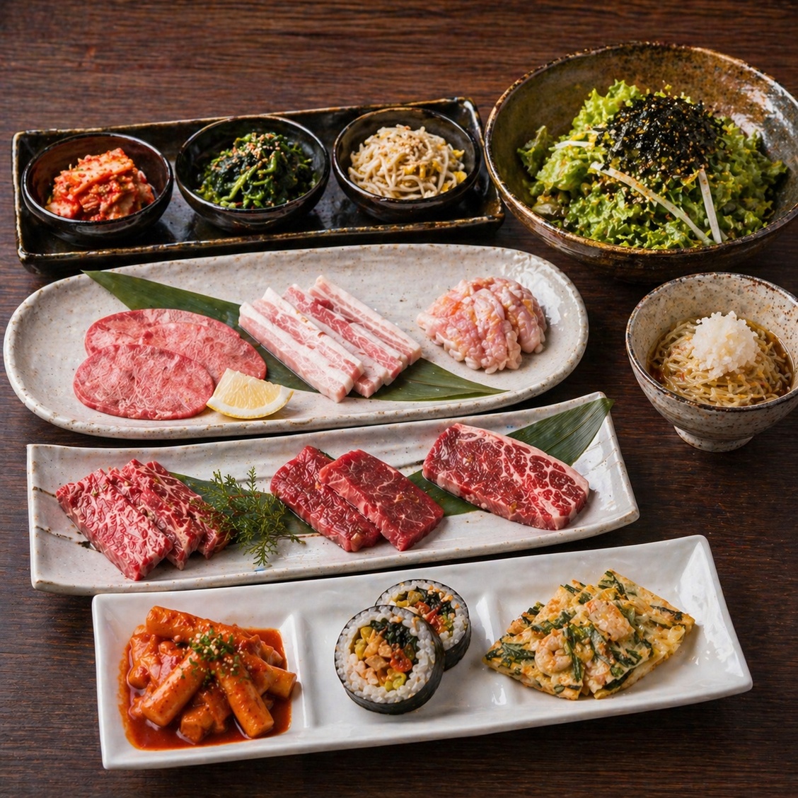 【宴-utage-】 焼肉と韓国料理を楽しむコース 飲み放題込み